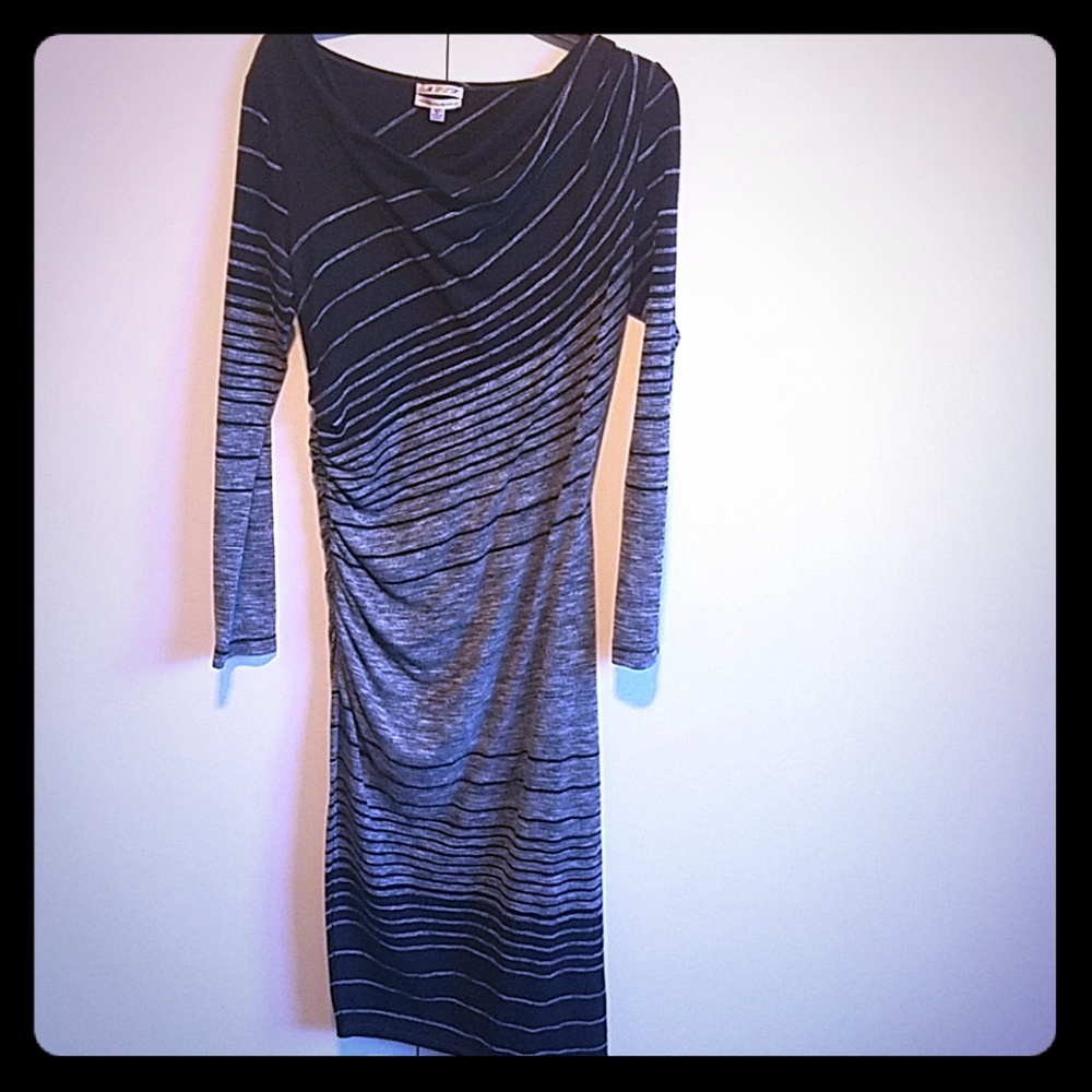 Max Studio Specialty Products Midi Fitted Dress